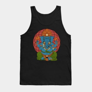 Hindu God - Ganesha Tank Top